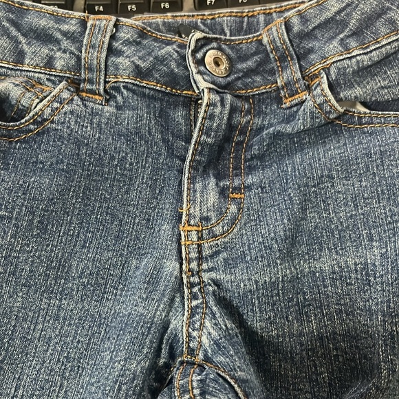 Girls Size 6s Faded Glory wide leg jeans - Picture 4 of 5